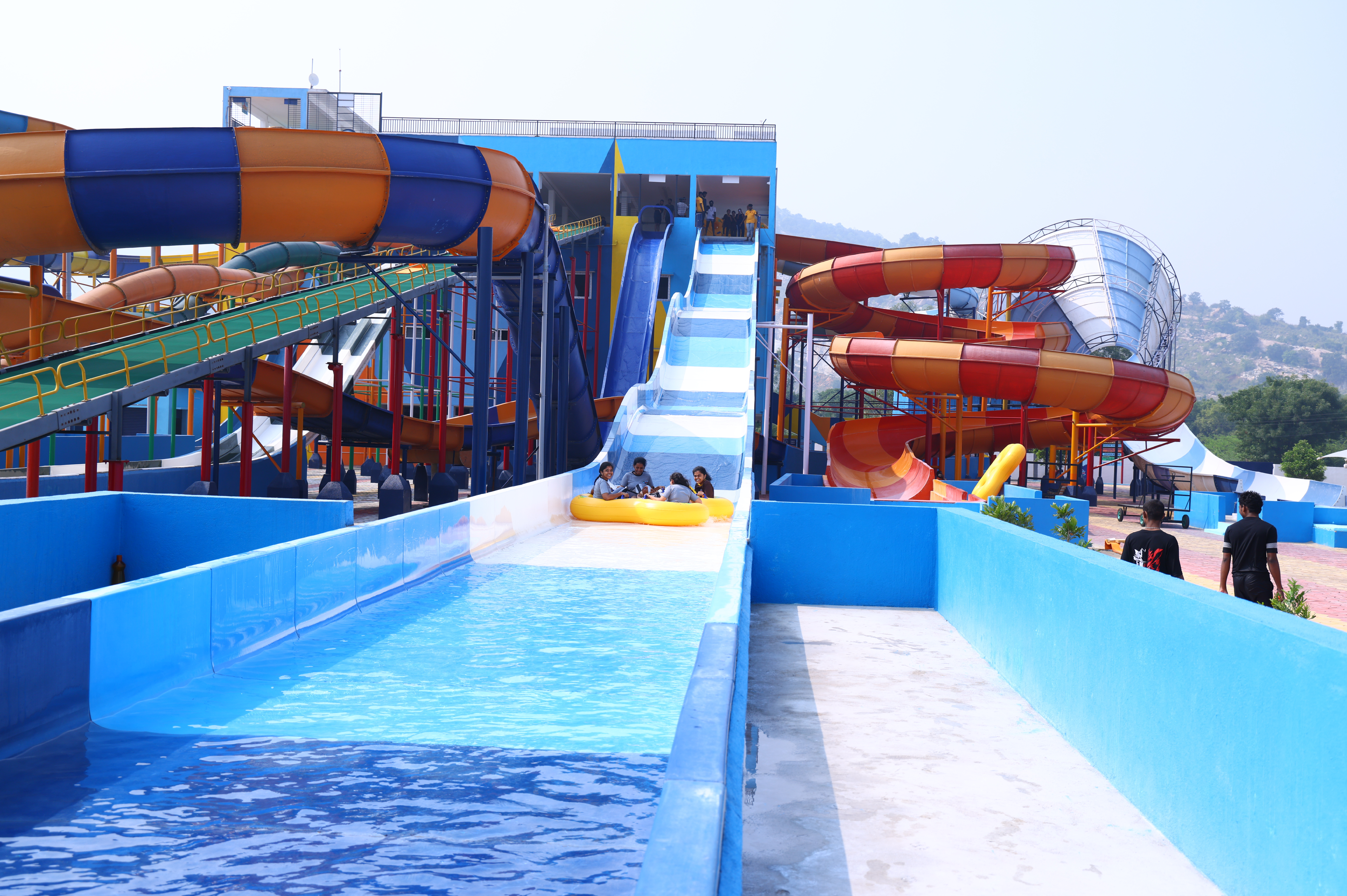 Water slides